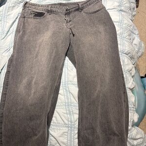 Hollister low rise baggy jeans
